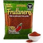 Frutanero Hot Chili Powder, 8.8oz, Pack of 1 | Chile En Polvo Para Fruta y M&aacute;s, Chilito En Polvo Pocosito, Premium Chili Seasoning for Snacks, Fruits, and Cooking
