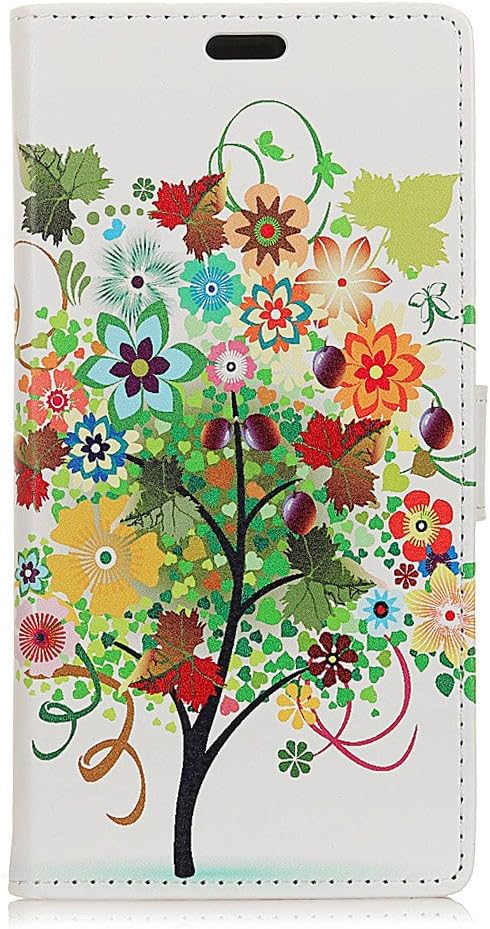 coque Alcatel 5V Phone Case,Painted pattern Flip Wallet Case for Alcatel 5V-Fruit tree