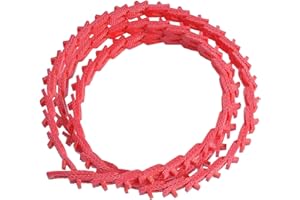 WADOY Power Twist v Belt,3/8-inch x 4 feet Z Type, Industrial Rubber Link V-Belts, Adjustable PowerTwist Drive V-Belts