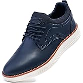 HCUBEAW Men's Dress Sneakers Oxfords Shoes Business Wingtip Casual Walking Brogue Shoes