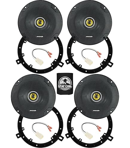Amazon.com: KICKER Speakers 6.75 inch for Jeep Wrangler JK 2018