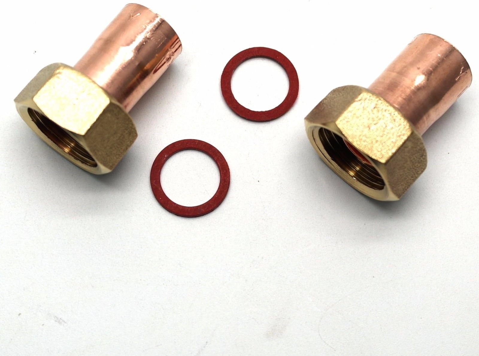 supaplumb 2 X 15mm X 1/2" End Feed Copper Straight Tap Connector