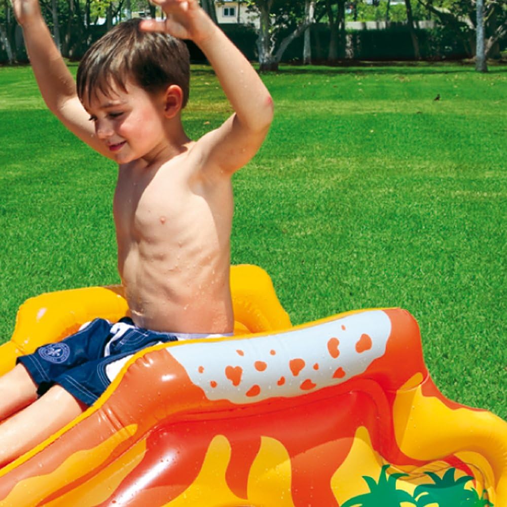 Intex Dinosaur Inflatable Play Center, 98in X 75in X 43in, for Ages 2+: Toys & Games