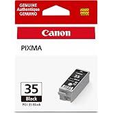 Canon PGI-35 Genuine Black Ink Tank, Compatible with PIXMA iP100, iP110, TR150 and TR160 Printers