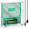 Relaxweex 0.01-200000Hz Adjustable Schumann Sine Wave Resonance Generator Ultra Low Frequency Generator Resonator Sound Frequency Machine with USB and Magnetic Acrylic Case