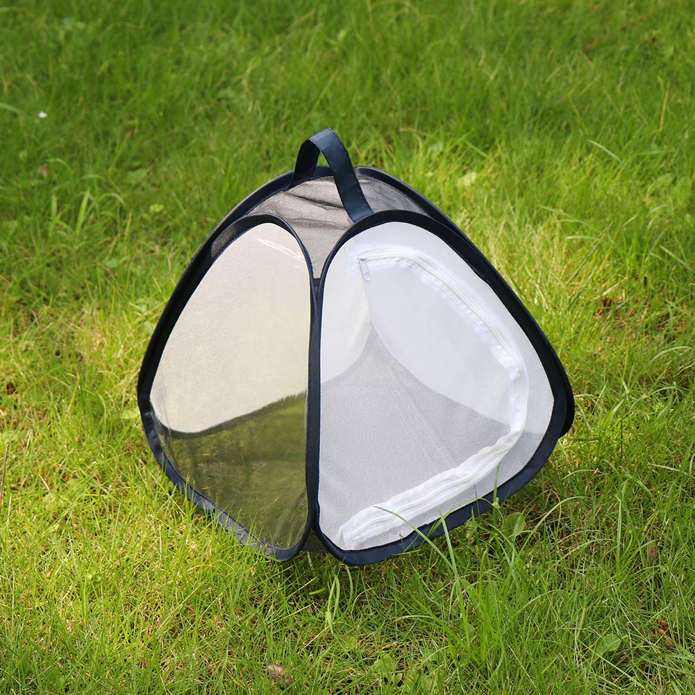 RESTCLOUD Mini Butterfly Habitat, Insect Mesh Cage, Bug Terrarium Pop Up 11