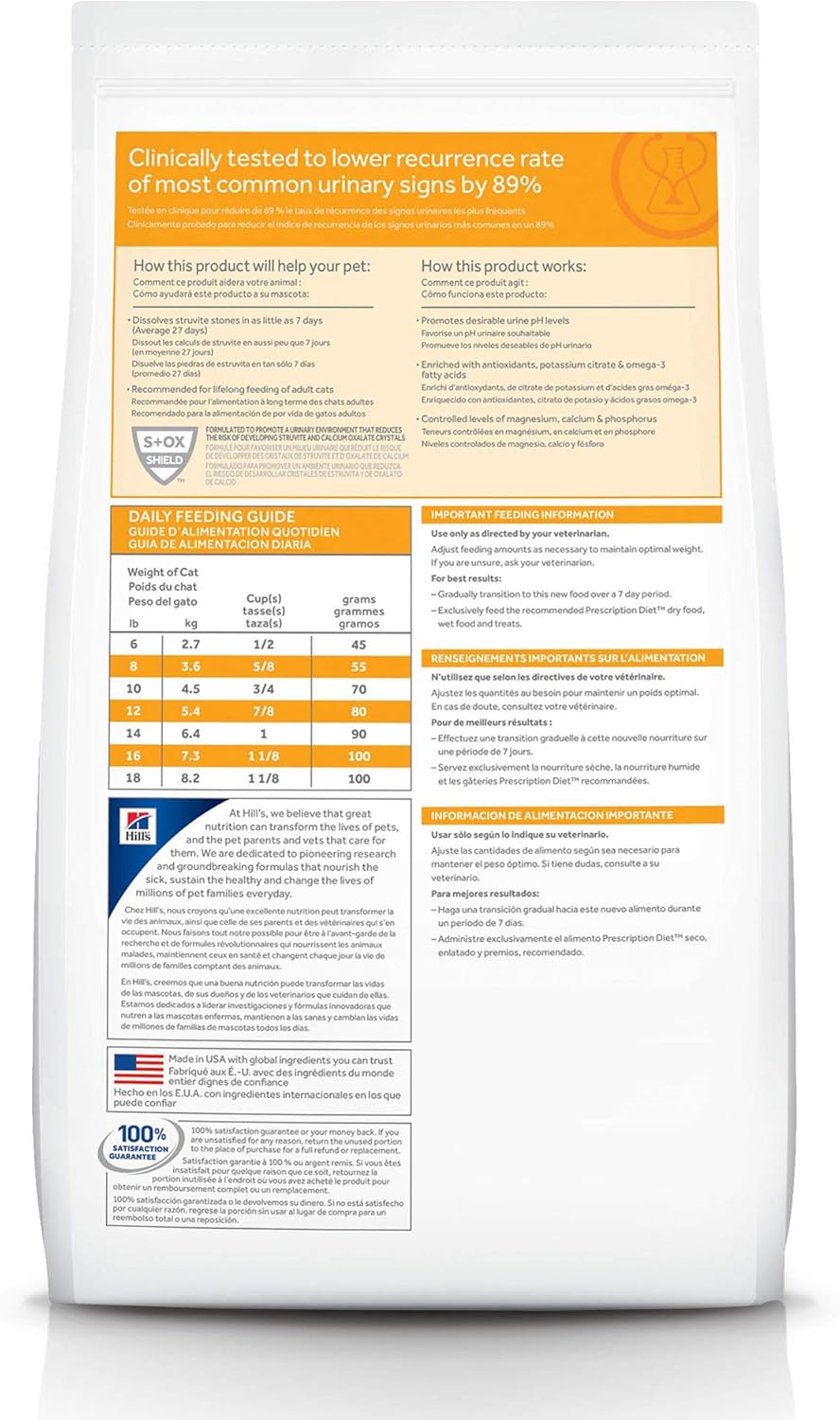 hills urinary care cd