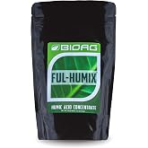 BIOAG Ful-Humix Organic Humic Acid Soil Dry Amendment, Increases Yield, Nutrient Uptake for All Plants, Lawn (1 kg)