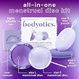 Bodyotics Comfydisc Reusable Menstrual Disc Two Pack S & L with Pouch view 7
