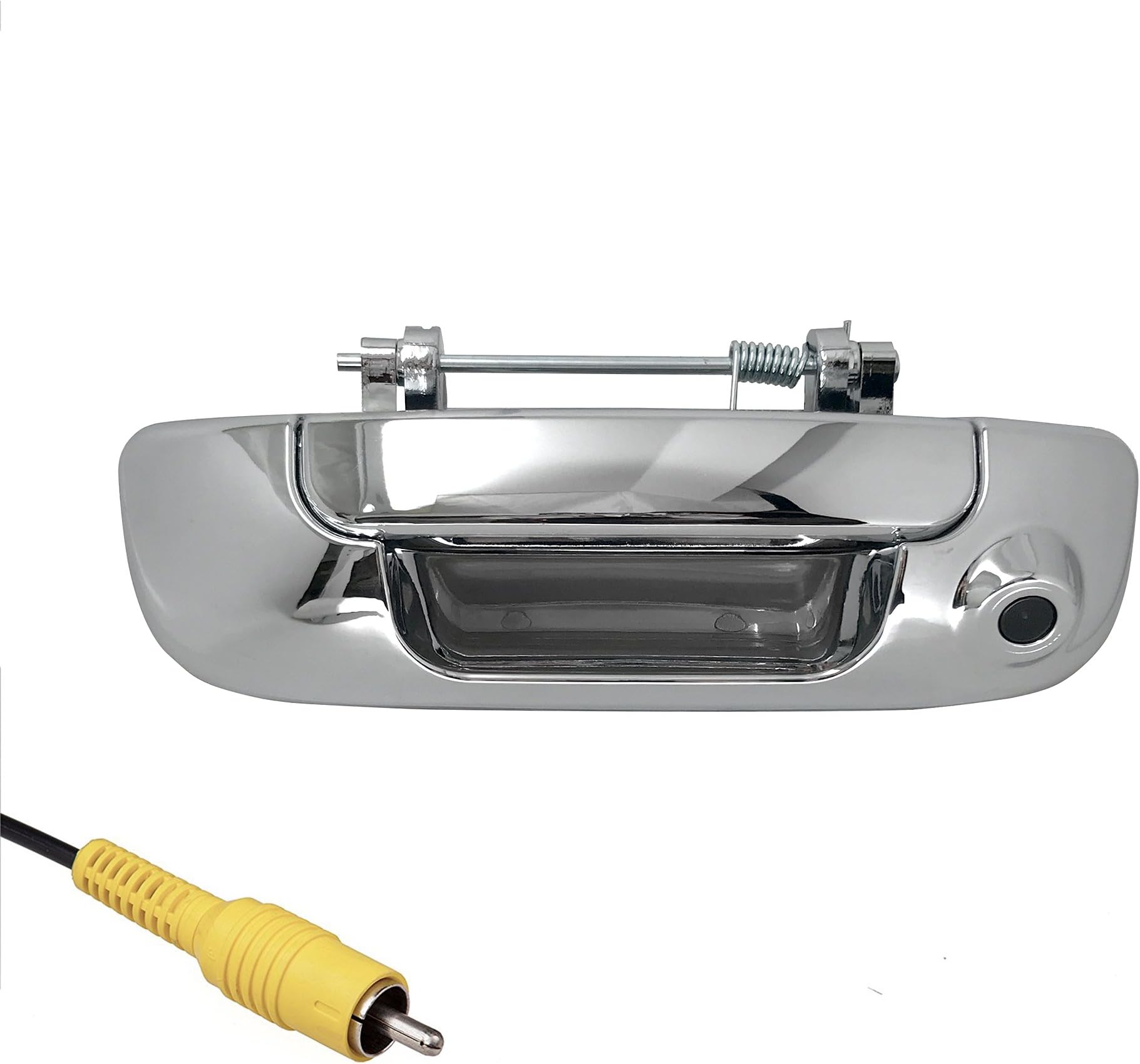 Master Tailgaters Chrome Tailgate Handle with Backup Camera Replacement for Dodge Ram (2002-2008) | IP68 Waterproof | HD Camera | Easy to Install