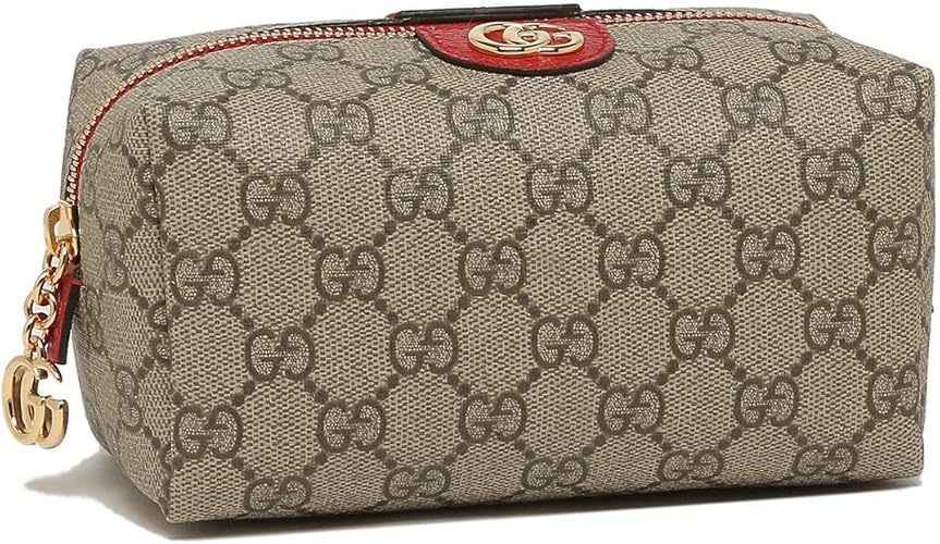 Amazon グッチ ポーチ レディース メンズ Gucci 5493 K5i5g 9778 ベージュ ブラウン 並行輸入品 ポーチ