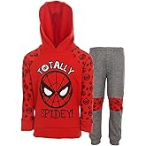 Marvel Avengers Spider-Man Fleece Pullover Hoodie and Jogger Pants Outfit Set Toddler to Big Kid Sizes (2T - 18-20)