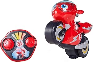 Ricky Zoom Remote Control Turbo Trick Ricky Motorcycle Toy, Multicolor, 3 Years and Up