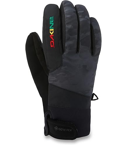 Amazon.com : Dakine Crossfire Short Gloves - Black/Grey, Extra