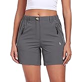 Little Donkey Andy Women's Quick Dry Lightweight Stretch Shorts Outdoor Short Active Hiking Golf