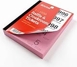 Silvine Cloakroom Tickets 1-1000 with Security Numbering CRT1000 Single view 3