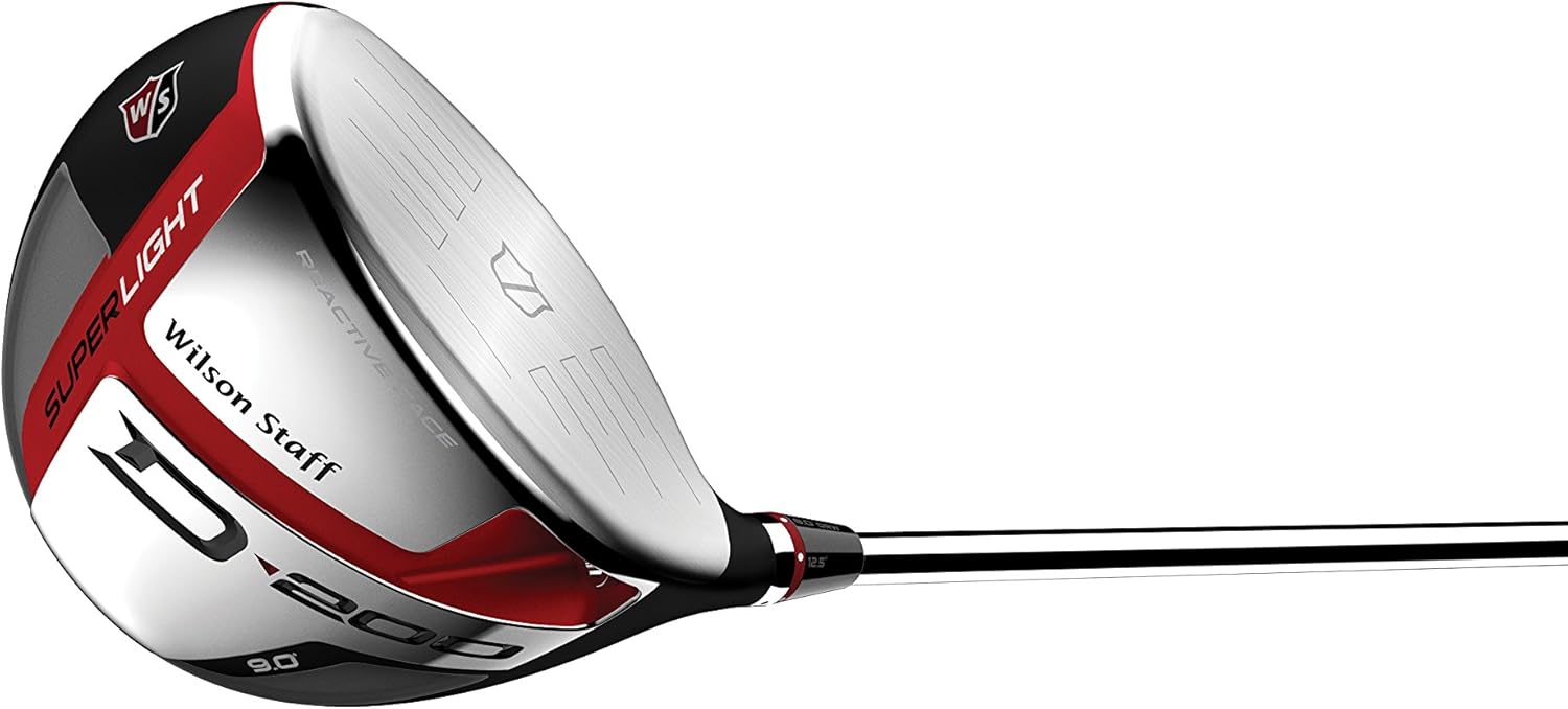 Wilson Staff Men's Senior D200 Golf Driver, Right Hand, 10