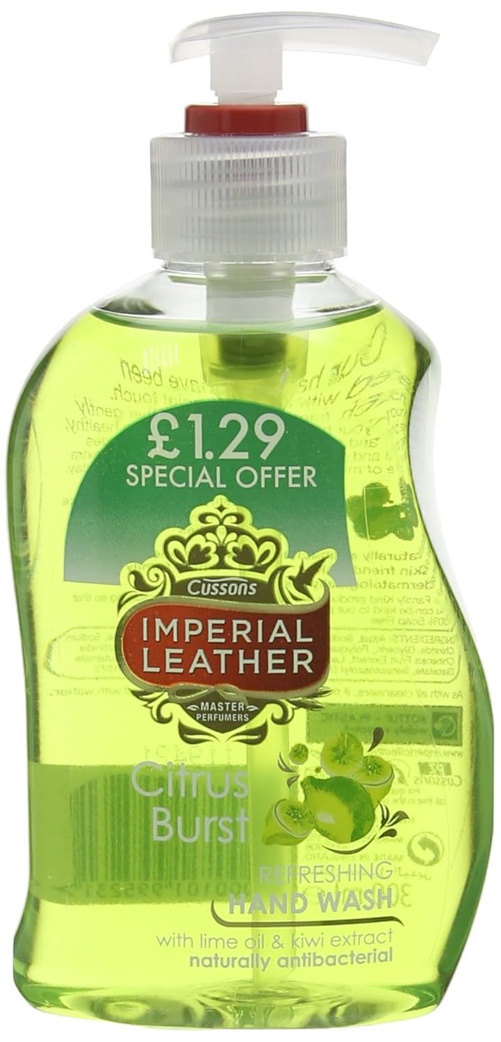 Imperial Leather 300 ml Citrus Burst Hand Wash Pack of 6 Amazon.co
