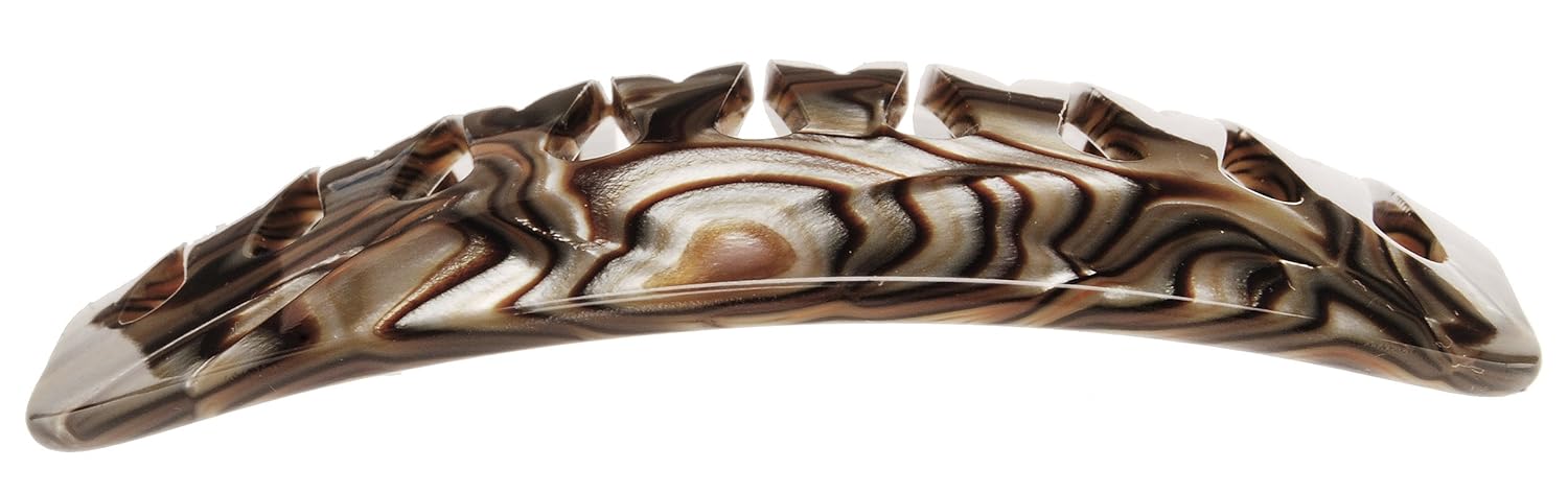 France Luxe Classic European Side Comb - Onyx : Decorative Hair Combs : Beauty