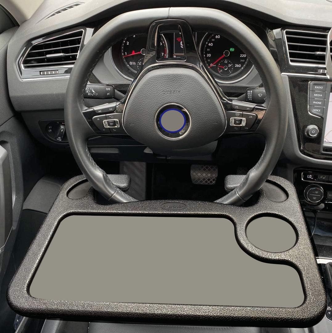 aotedo Black Laptop/Eating Car Steering Wheel Desk (Pack of 1): Automotive
