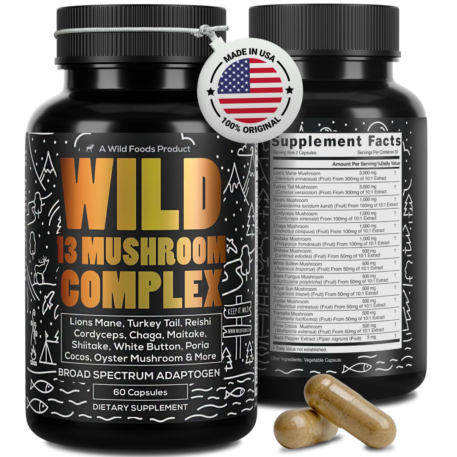 Wild 13 Mushroom Complex