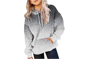 Itsame Cute Hoodies For Girls Oversized Long Sleeve Drawstring Hooded Sweatshirt Gradient Teen Girls Pullover Tops 2-13 Years