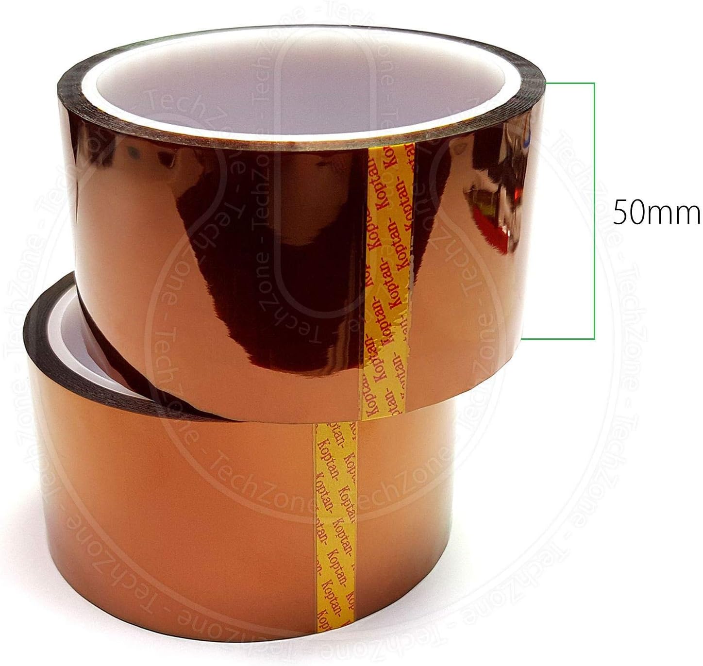 High Temperature 280℃ Heat Resistant One Sided Self-Adhesive Kapton Polyimide Tape for BGA SMD Mobile Repairs - Specially Designed for Temperature Critical BGA Repairs (Width: 50 mm, Length: 33 m)
