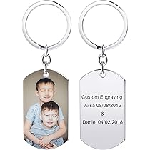 personalized dog tag keychains