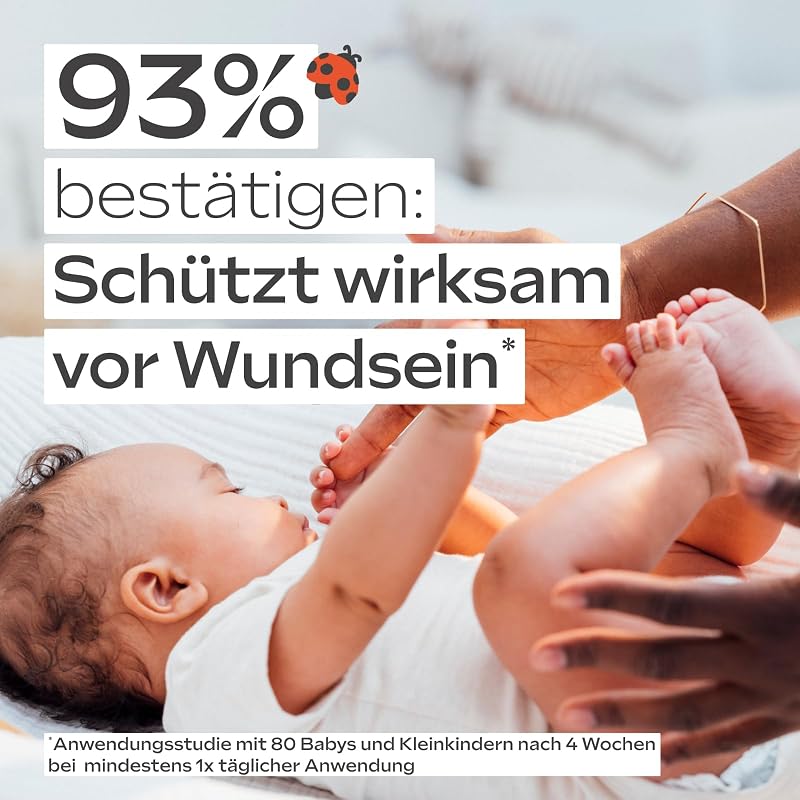 Bio Baby Calendula Wundschutzcreme 75ml - Naturkosmetik Wundsalbe / Babycreme für den Schutz empfindlicher Baby Haut im Windelbereich. Hilft bei Rötungen, gereizter Haut und Wundsein