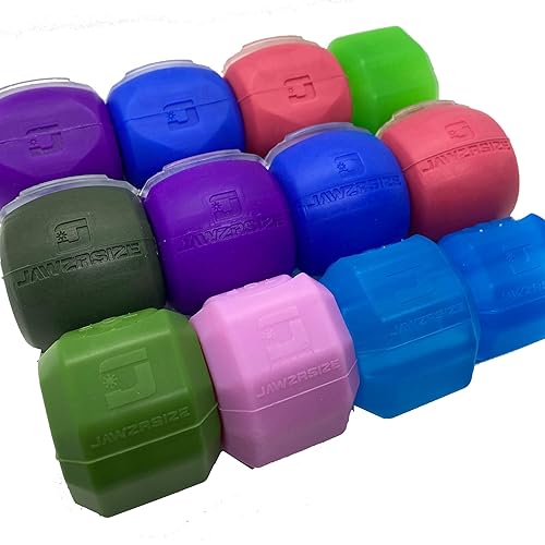 Jawzrsize Complete Line Up Kit (Pack of 12 Jaw Exercisers) Jaw