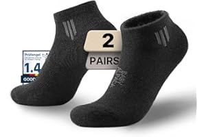 Juclise Alpaca Wool Ankle Socks Midweight Hiking Socks Work & Outdoors Moisture Wicking Anti-Blister Padded Breathable Merino