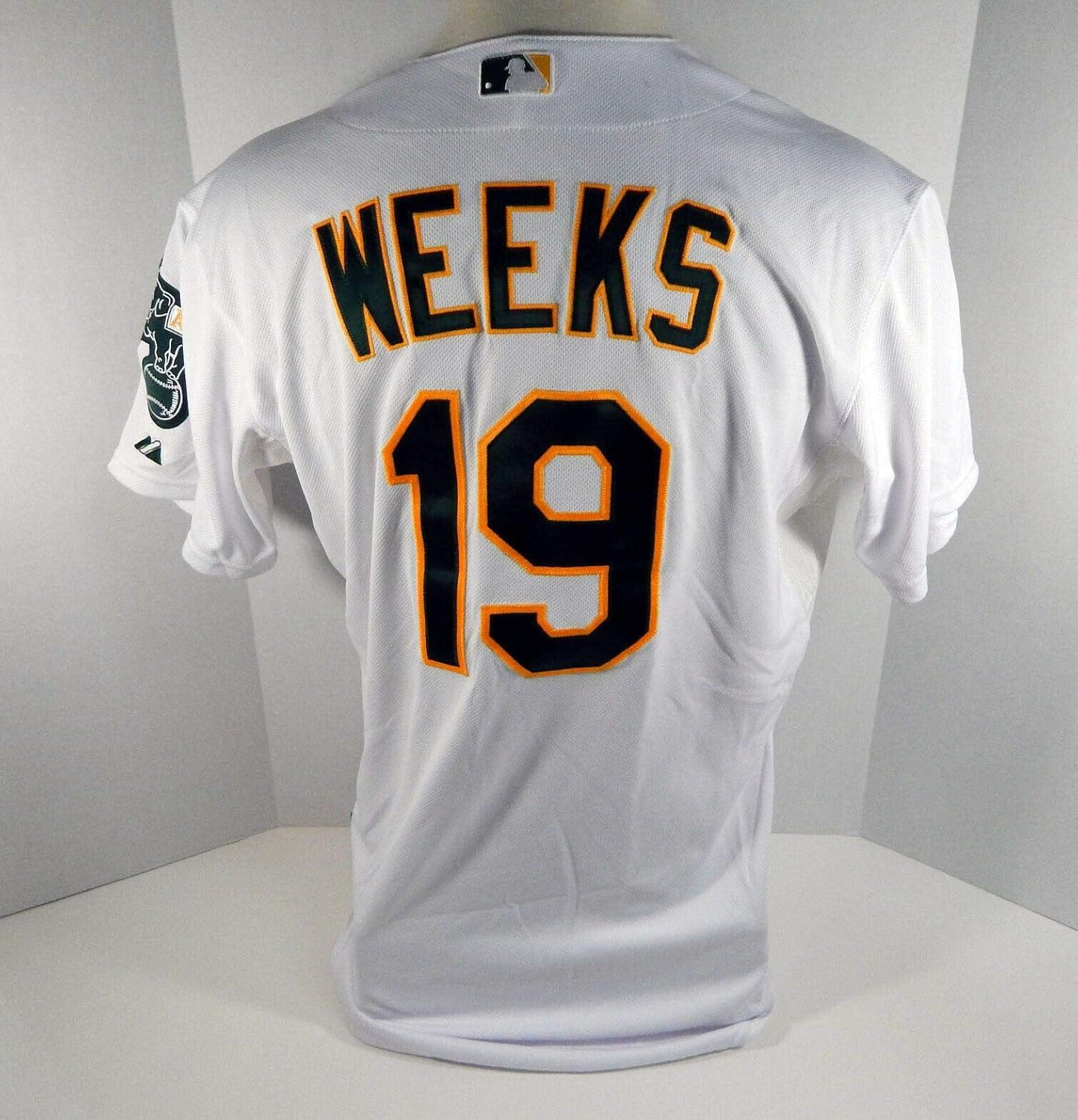 white a's jersey