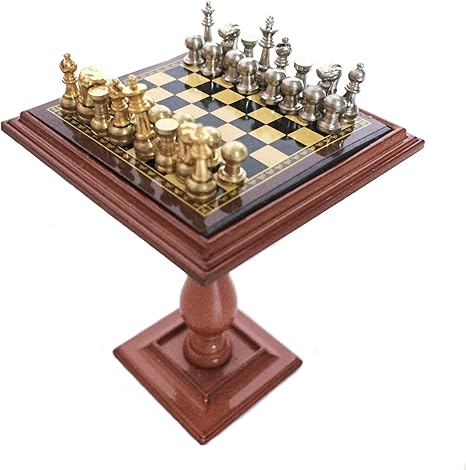 Asian Antiques China Antiques 12 Large Chess Set For Adults Brass Metal Chess Board Piece Vintage Contemporary Figurines Statues Zsco Iq