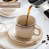 RAINBEAN Cafetiere 4 Cup French Press 21 oz Glass Stainless Steel Filter view 5