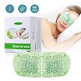 Steam Eye Mask for Dry Eye-Auto Heat Hompress Pad Last for 30 Minters for Relief