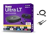 Roku Ultra LT Streaming Device, 4K | HDR | Dual-Band, Wi-Fi, with Roku Voice Remote and HDMI Cable, with MTC USB Extension Cord and HDMI Cable