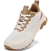 HONGGUOZI Wide Toe Box Shoes Women, Arch Support Ultralight Non Slip Sneakers for Walking Running Workout Gym Tennis,Balanced Cushion Diabetic Footwear