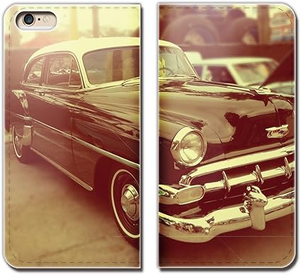 Amazon Co Jp ティアラ Tiara Iphone6 4 7 Iphone6 スマホケース 手帳型 ベルトなし クラシックカー アメ車 レトロ ビンテージ 手帳ケース カバー バンドなし マグネット式 バンドレス Eb 家電 カメラ