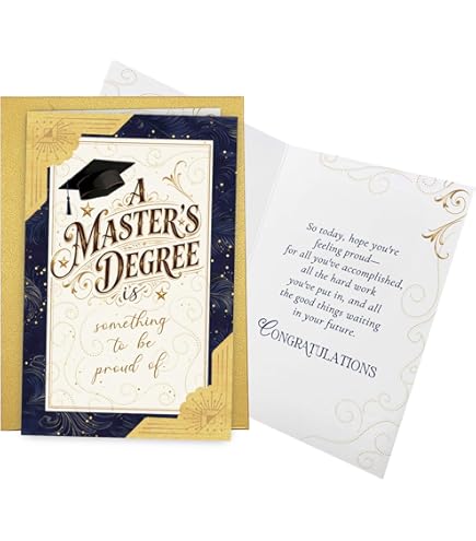 Amazon.com : Suchmugs Personalized Mastered It Card, MBA Graduation Card  For Her, College Graduation 2026 Card, Masters Degree Graduation For  Daughter Greeting Card : Office Products