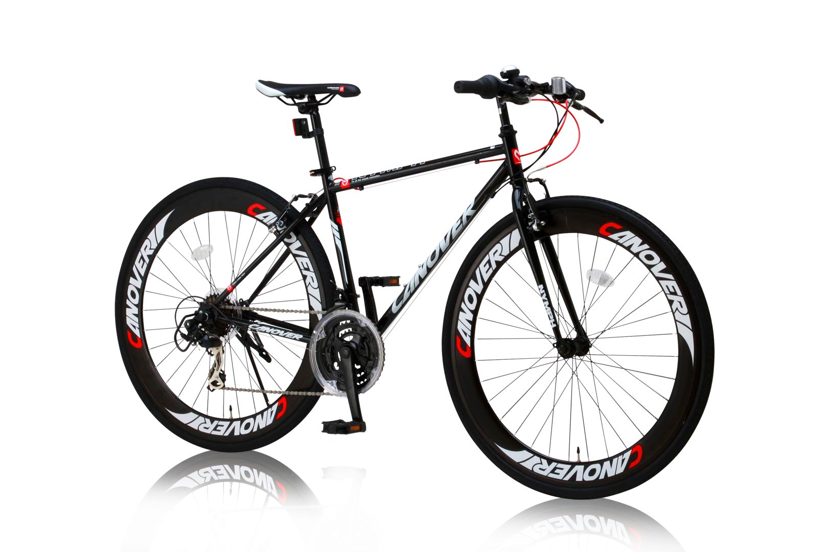 Mua カノーバー(CANOVER) クロスバイク 自転車 21段変速 60mmエアロ 