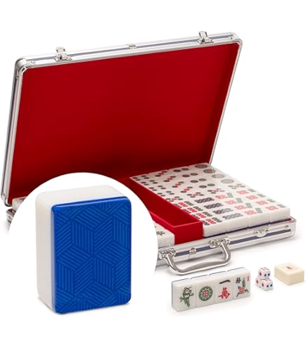 Amazon.com: Dal Negro Luxury Grand Mah Jong (Mahjong) Set with
