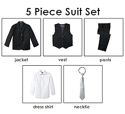 Spring Notion Big Boys' Pinstripe Suit Set