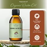 Essican Purelife Castor Oil Organic Hexane Free 100ml Glass Bottle view 3