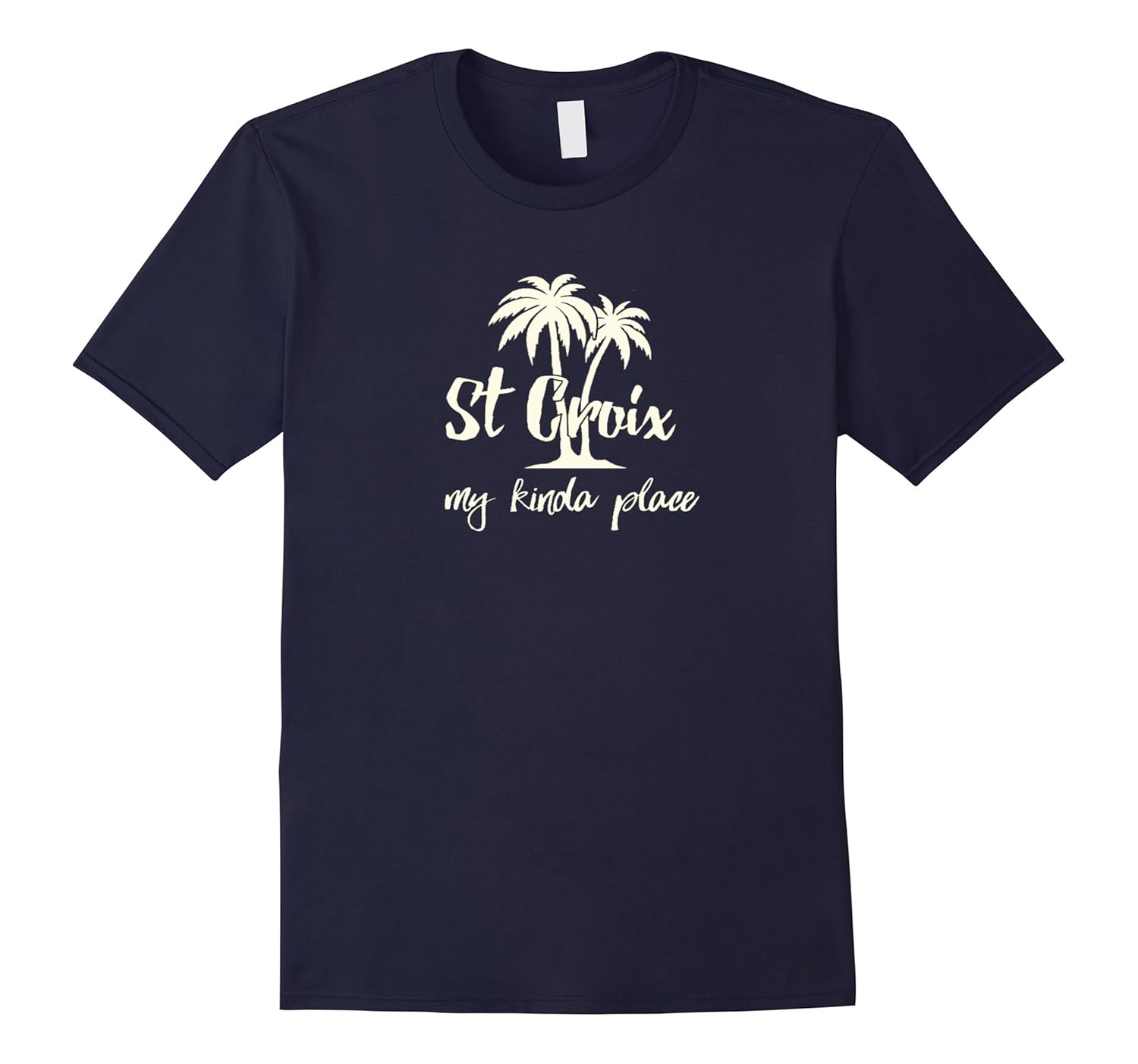 St Croix Is My Kinda Place Tee Shirt-Rose