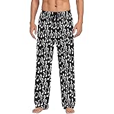Ollabaky Pajama Pants for Men PJs Bottoms Sleep Lounge Pants with Pockets, S M L XL XXL