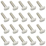 20 PCS M8 Thread T-Slot Drop-in Stud Sliding Screw