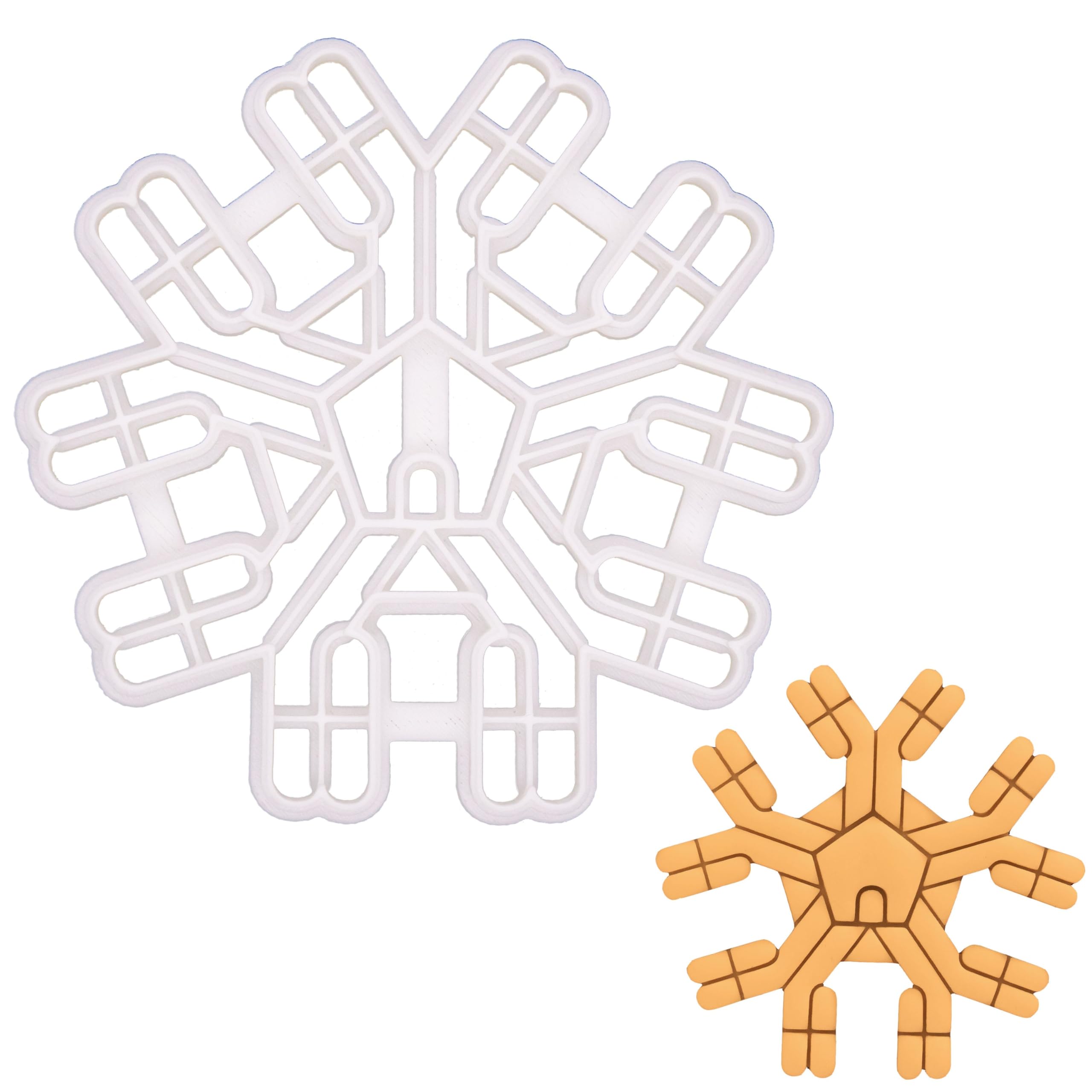 BAKERLOGY Pentamer Antibody Cookie Cutter - Detailed Biscuit Cutter Design for Baking and Crafts, Ideal on Fondant, Dough, Clay