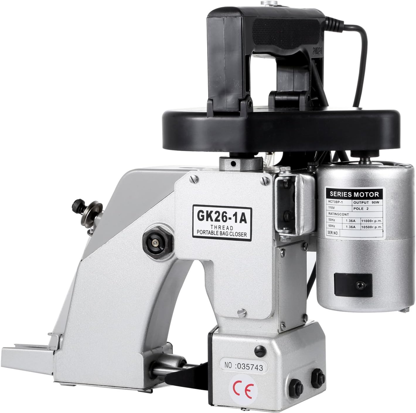 portable bag closer machine