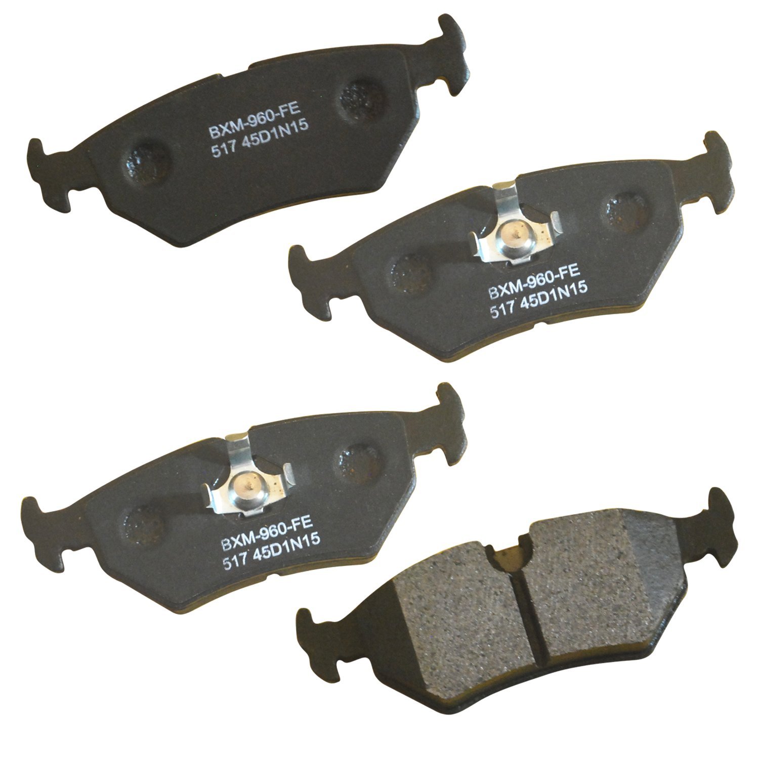 Bendix Premium SBM517 Semi-Metallic Rear Brake Pads for Jaguar Vanden Plas 1994-1990, XJ6 1994-1990, XJ12 1994, XJS 1994-1993 Image Bendix Premium SBM517 Semi-Metallic Rear Brake Pads for Jaguar Vanden Plas 1994-1990, XJ6 1994-1990, XJ12 1994, XJS 1994-1993 Image