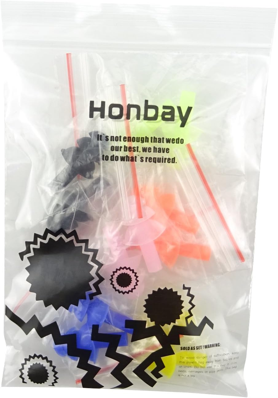 Honbay 6Pairs Reusable Silicone Swimming Earplugs Soft and Flexible Ear Plugs for Swimming, Learning, Hearing Protection, Concerts, Airplanes, Shooting, etc: Health & Personal Care